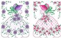 Pattern, Crinoline Ladies by Kitty & Me Designs