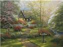 Pattern, Dogwood Cottage by Artecy Cross Stitch