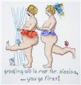 Pattern, Growing Old Is Not For Sissies by MarNic Designs