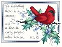 Pattern, Inspirational Birds Cardinal by Kitty & Me Designs