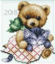 Pattern, The Cinnamon Bear Ornament by Kitty & Me Designs