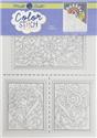 Stamped Stitchable, Full Bloom - Color Stitch Perforated Paper by Mill Hill