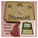 Pattern, Our Love Forever Sewing Set by MTV Designs