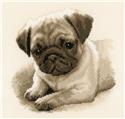 Kit, Pug Dog by Vervaco