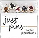 Beads, Buttons & Charm, Sampler Stitches Pins (Erica Michaels) by Just Another Button Company