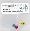 Beads, Buttons & Charm, Summer Time Stitching Basket Btn (MANI) by Just Another Button Company