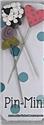 Beads, Buttons & Charm, Happy Life Mini Pins (SB) by Just Another Button Company
