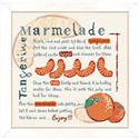 Pattern, Tangerine Marmelade by Lilipoints