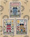 Pattern, Summer House Trio by Waxing Moon Designs