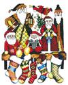 Pattern, Santa Collection by Bobbie G Designs
