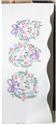 Stamped Stitchable, Flower Cats Stamped For Embroidery Pillowcase Pair by Design Works