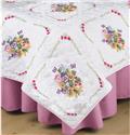 Stamped Stitchable, Pansies by Design Works