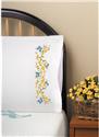 Stamped Stitchable, Butterfly Branch Stamped For Embroidery Pillowcase Pair by Design Works