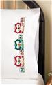 Stamped Stitchable, Owls Stamped For Embroidery Pillowcase Pair by Design Works