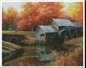 The Old Mill in October - Large