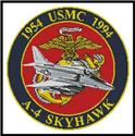 Pattern, USMC A-4 Skyhawk Emblem by Artecy Cross Stitch
