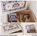 Pattern, Feeling in Blue by Artful Offerings