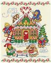 Pattern, Gingerbread Family by Imaginating