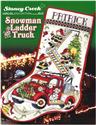 Snowman Ladder Truck