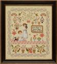 Pattern, Anna Tench 1819 by Hands Across the Sea Samplers
