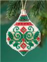 Emerald Flourish Beaded Ornament Kit