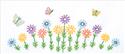 Stamped Stitchable, Field Of Flowers (Perle Edge Pillowcase) by Jack Dempsey