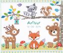 Kit, Forest Animals Record by Vervaco