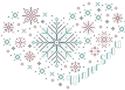 Pattern, Winter Snow by Kitty & Me Designs