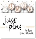 Beads, Buttons & Charm, S is for Snowman Pin pack by Just Another Button Company