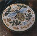 Pattern, Sleeping Bee by Blue Flower
