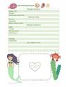 Supply, Cross Stitch Project Sheet Mermaid by PinoyStitch