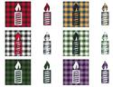 Pattern, Fun With Plaid - Candle by Cross Stitch Wonders