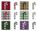 Fun With Plaid - Candy Cane