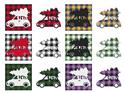 Pattern, Fun With Plaid - Car With Tree by Cross Stitch Wonders