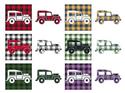 Pattern, Fun With Plaid - Tow Jeep by Cross Stitch Wonders