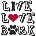Pattern, Live Love Bark by Cross Stitch Wonders