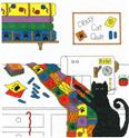 Pattern, Crazy Quilt Cat by Imaginating