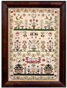 Pattern, Isabella Uffindell 1829 by Hands Across the Sea Samplers