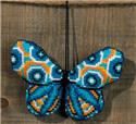Kit, Turquoise Butterfly Ornament by Permin