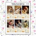 Supply, Cross Stitch Gift Tags Ladies Stitching No.020 by PinoyStitch