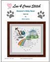 Pattern, Heaven's Kitty Door - Calico Cat by Luv 4 Cross Stitch