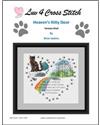 Pattern, Heaven's Kitty Door - Tortoise Shell Cat by Luv 4 Cross Stitch