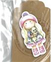 Beads, Buttons & Charm, Amber With Cat Magnet by Les Petites Croix De Lucie