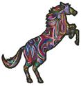 Pattern, Abstract Horse by Fox Trails Needlework