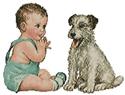 Baby and Dog