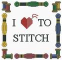 Pattern, Love to Stitch by Artecy Cross Stitch