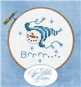 Kit, Brrr Cross Stitch Kit by Imaginating