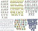 Floral Alphabets