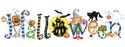 Pattern, Halloween sign by Kooler Design Studio