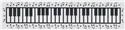 Pattern, Musical Bookmark by White Willow Stitching